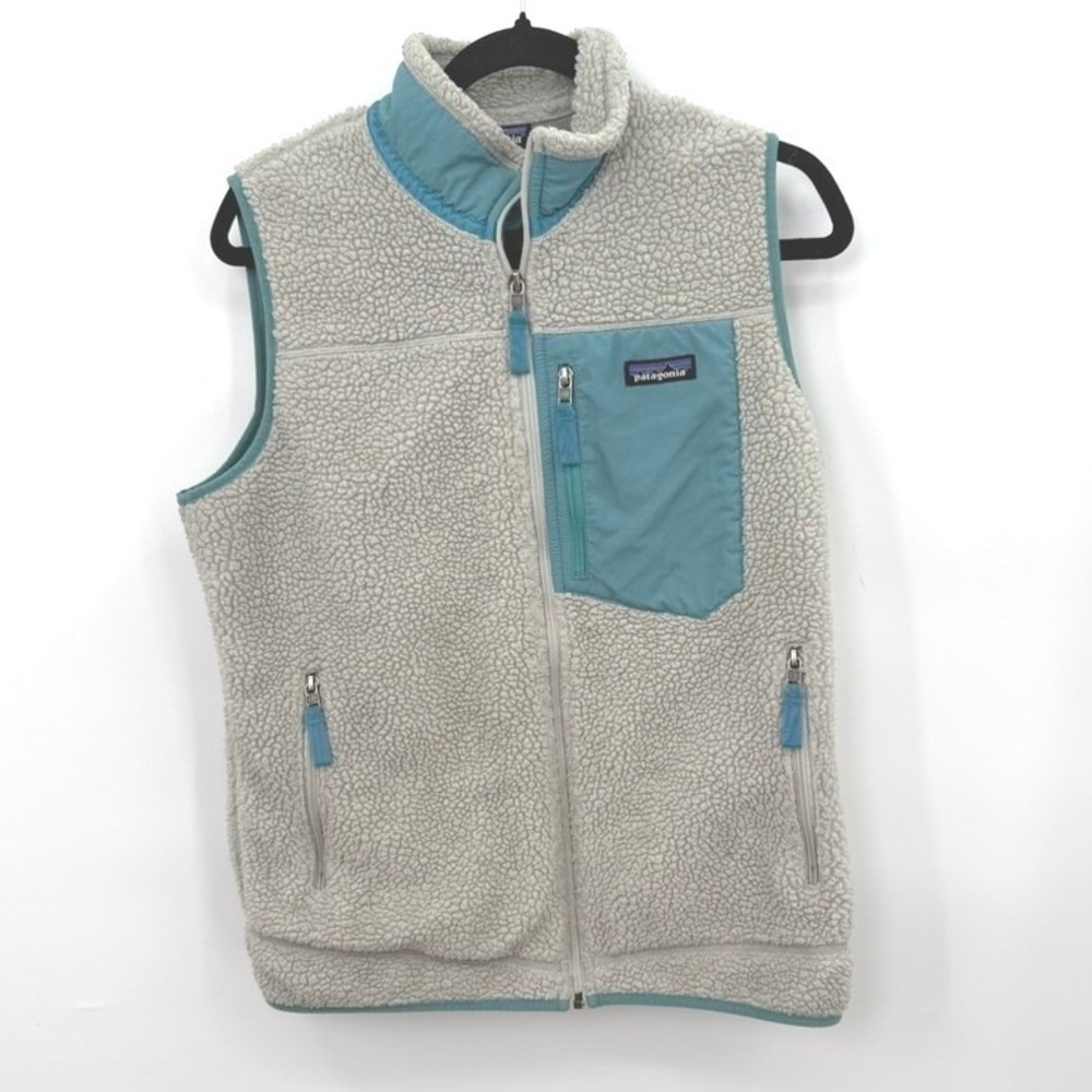 Patagonia Classic Retro X Sherpa Vest Women L Fleece Gorpcore Hiking Outdoorsy